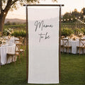 Mama to Be Banner 73 x 30 Inch, Polyester Baby Shower Hanging Sign by SHESCRZIONU