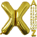 Letter Balloons Gold Party Balloon by United-UnicornsParty