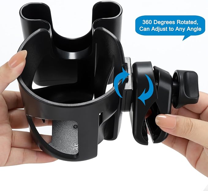 Accmor Stroller Cup Holder, Walker Wheelchair Bike Drinks Holder | Universal - Image 6