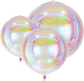 18 Pcs Foil Balloons Shiny Round Balloons Set Large Balloon Garland Arch by TOTAFAM