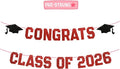 Pre-Strung Congrats Banner for Graduation by Unknown