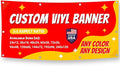 Custom Vinyl Banner with 150+ Sizes – Personalized Outdoor or Indoor Sign – Any by Unknown
