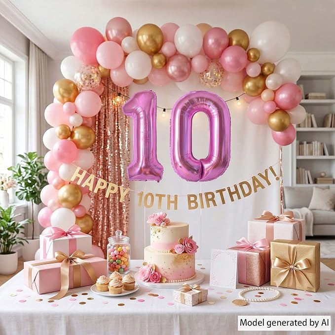 Pink Number 0 Balloon 40 Inch, Shiny Foil Numeral - Image 3