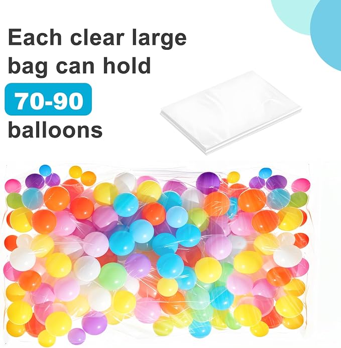 CHRORINE 4 Pack Large Balloon Bag - Image 3