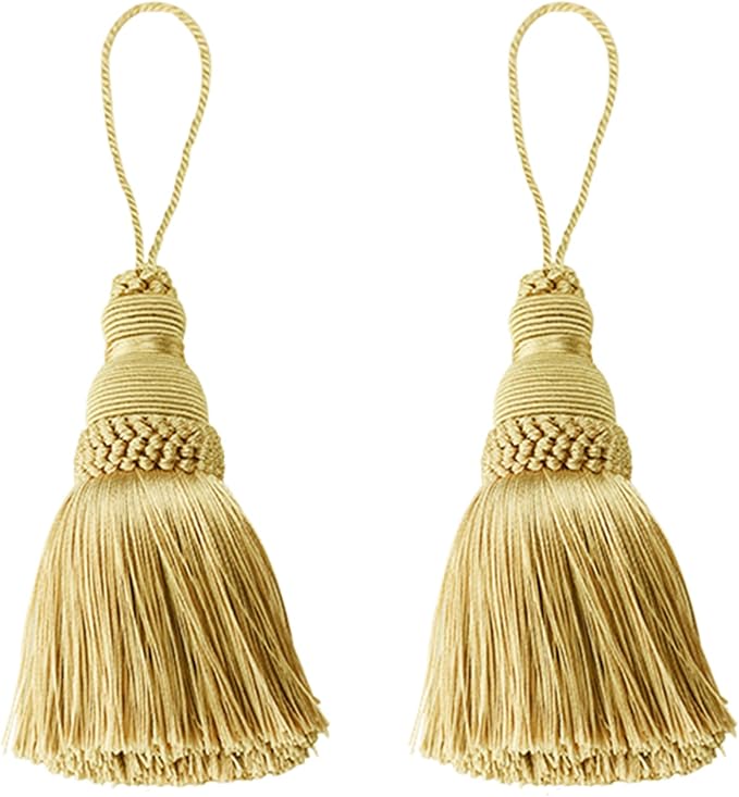 2Pcs Colorful Tassel Key Tassels DIY Accessories | 9.5 Inch Tassels by fenghuangwu