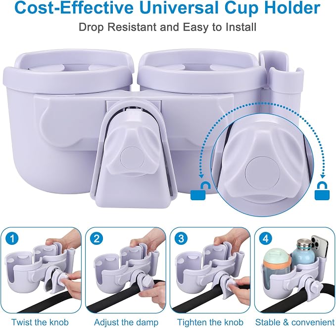Accmor Stroller Cup Holder - Image 7