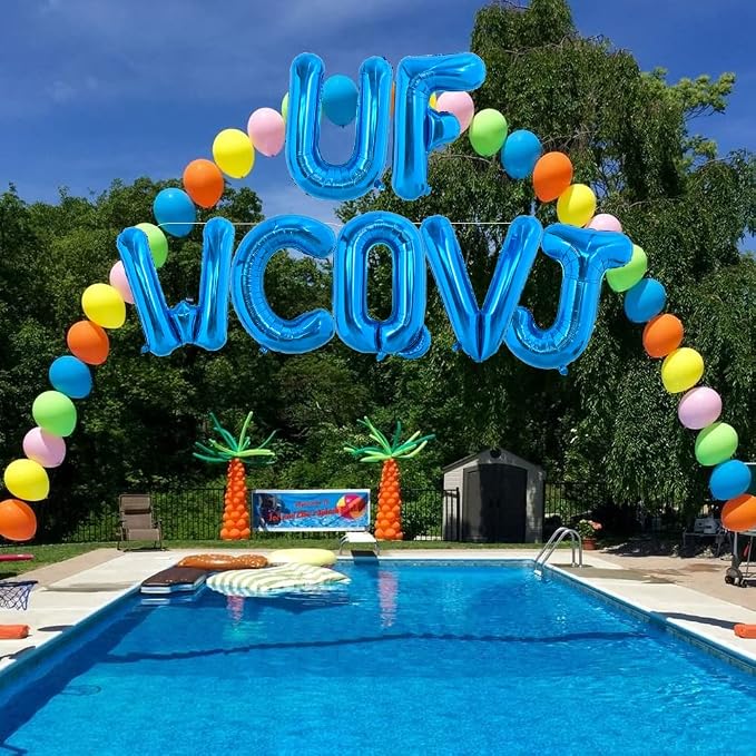 TONIFUL 40 Inch Large Blue Letter F Foil Balloons Alphabet Balloons | Giant - Image 5
