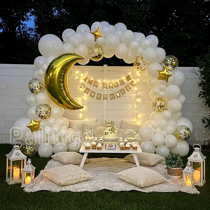 White Balloon Garland Kit - Image 7