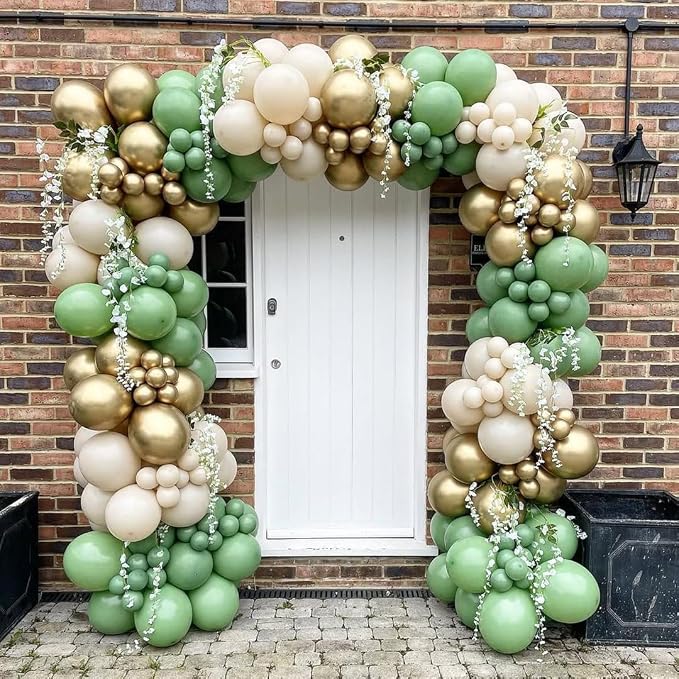 Sage Green Balloon Arch Kit - Image 8