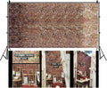 20x10ft Vintage Red Brick Wall Photo Backdrop Newborn Baby Girls Adults by Unknown