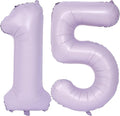 40 In Matte Purple Number Balloons Helium Foil Mylar Balloon Digital 15 | by Exquisitehighqualitypartydecorationstomeetyoureveryneed%EF%BC%81