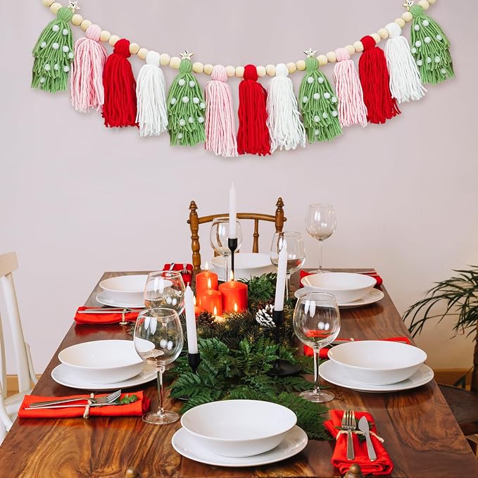 Boho Tassel Christmas Garland - Image 5