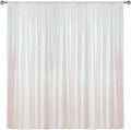 Sugargirl White Iridescent Sequin Backdrop Curtain 7FTx7FT Glitter White by Sugargirl