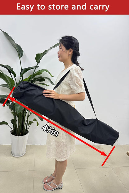 Projector Screen with Stand Outdoor 70 inch 4K HD 1.5-Gain Wrinkle-Resistant Movie Screen, 160° Viewing Angle, Projection Screen for Movie Night and Indoor 【70in】