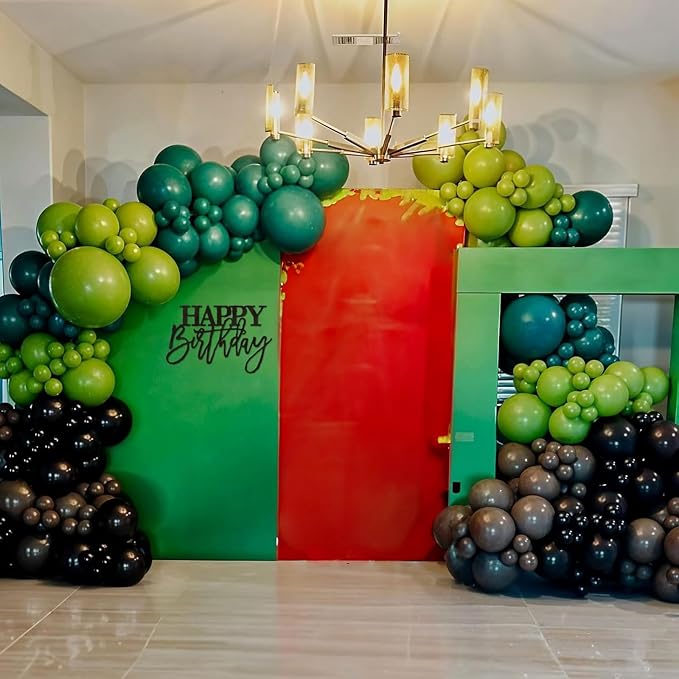 Green Brown Balloons - Image 6