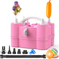Balloon Pump, Triple Nozzles for 260q Foil Latex Mylar Balloon, 3-in-1 | by Keaibuding