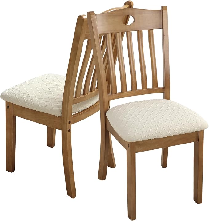 Fuloon Dining Room Seat Covers Chair Seat Slipcovers, 6 Pack, Dining Chair - Image 7
