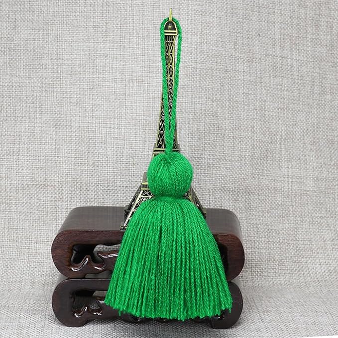 Big Size 4 PCS Tassels for Crafts, Handmade Hanging Tassels for Pillow Decor - Image 3