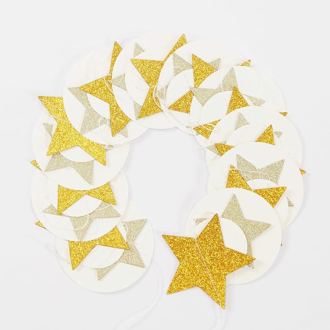 White-Gold Wedding Engagement Party-Decorations Garland - 52Ft Boho Anniversary - Image 6