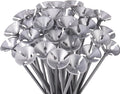 PP OPOUNT 35PCS Silver Balloon Sticks by PPOPOUNT