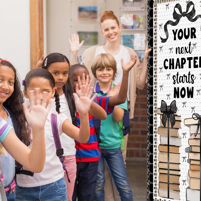HunnmingRe Books and Bows Classroom Decor Back to School Books and Bows - Image 6