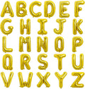 TONIFUL Gold Letter Balloons 2 Set 16 Inch A-Z Custom Alphabet Banner | 52 Pcs by TONIFUL