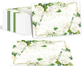 Paper Placemats Disposable 50 Pack Flower Placemat Disposable Place Mats 16 x by Unknown