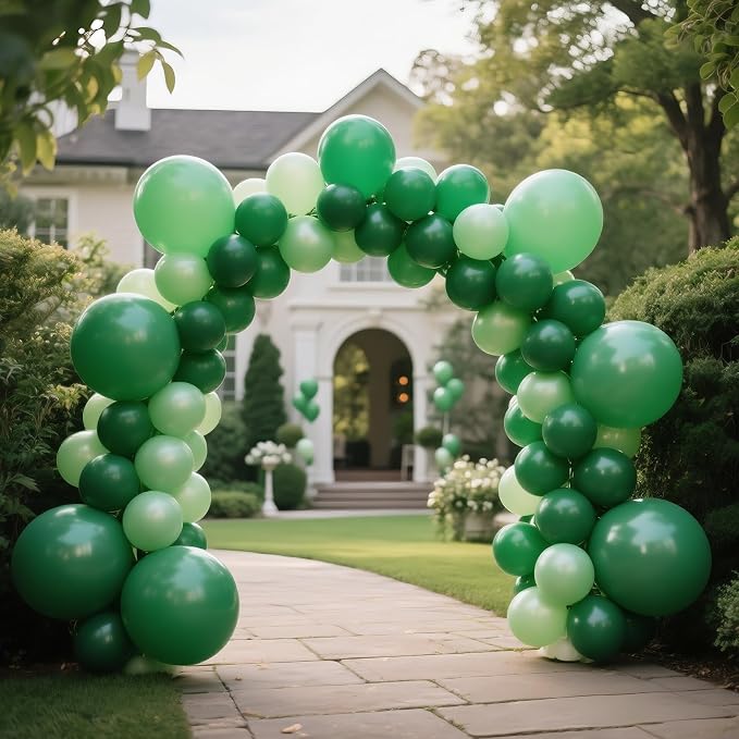Dark Green Balloon 12 Inch - Image 6