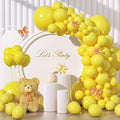 Yellow Balloons Different Sizes 135pcs 18 12 10 5 Inch Yellow Balloon Arch Kit by YISHEBAPA