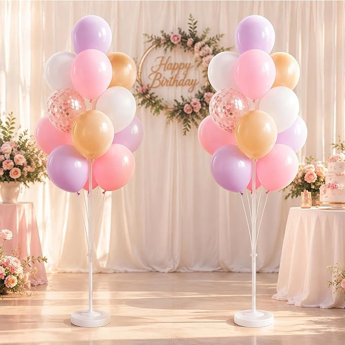 10" Pastel Party Balloon Column Kit Set of 2 - Image 8
