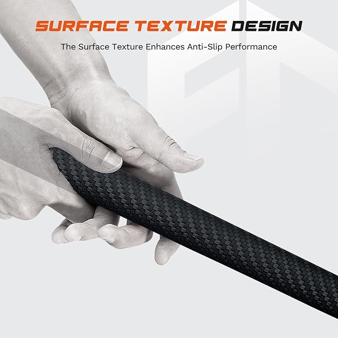 Lightweight Golf Grips with Full Regrip Kit, Carbon Fiber Texture, High-Performance Non-Slip, Optimizes Swing Weight for Control & Precise Feel