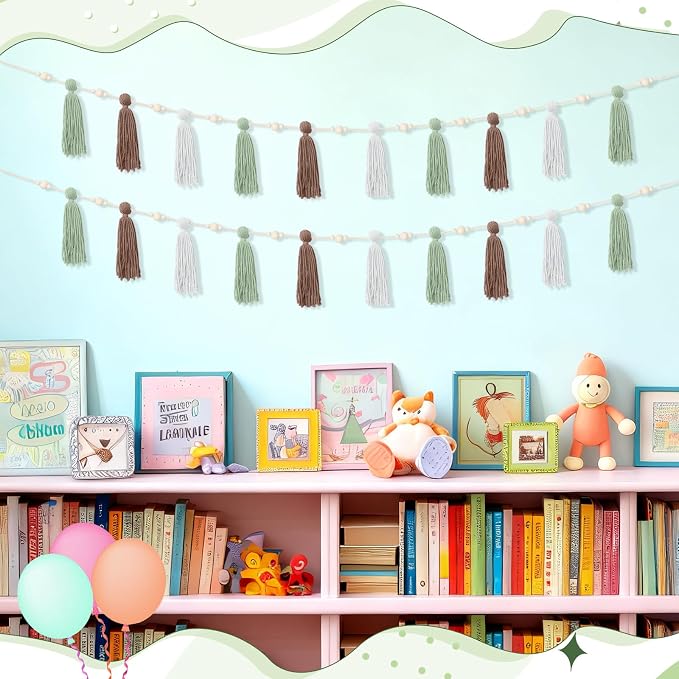 Suncalla 2 Pcs Tassel Garland - Image 7
