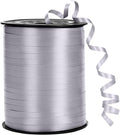 500 Yard Silver Curling Ribbon for Gift Wrapping, Balloon String, 3/16" Thin by MOTYAWN