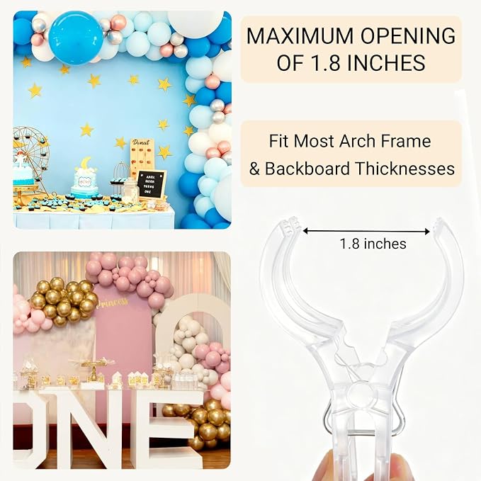 20 Pcs Balloon Arch Clips - Image 3