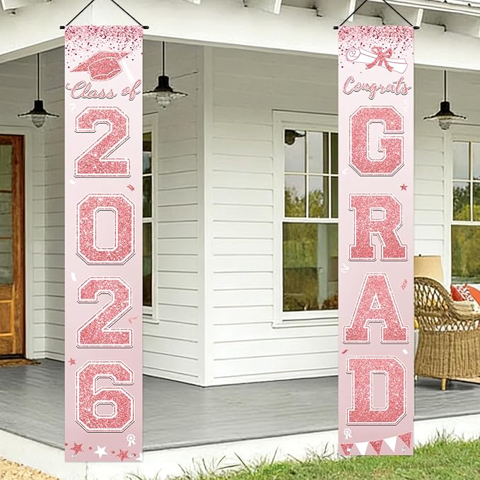 Graduation Decorations 2026 Porch Banner, Graduation Banner Class of 2026 - Image 5