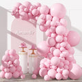 Amandir 153pcs Light Pink Balloons Arch Garland Kit Different Sizes | 18 12 10 by Amandir