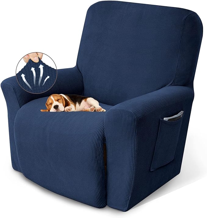 Recliner Chair Covers, 1-Piece Lazy Boy Recliner Covers, Furniture Protector & by KEKUOU