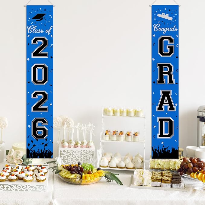 2026 Graduation Decorations, Graduation Banner Class of 2026, Hanging - Image 5
