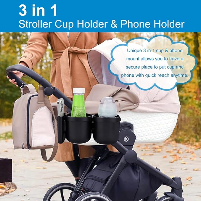 Accmor Stroller Cup Holder - Image 3
