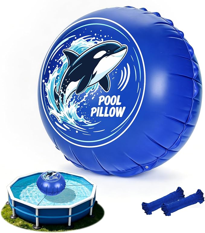 6x6FT Winter Pool Pillows for Above Ground Pools Closing Reusable | Winterizing by Unknown