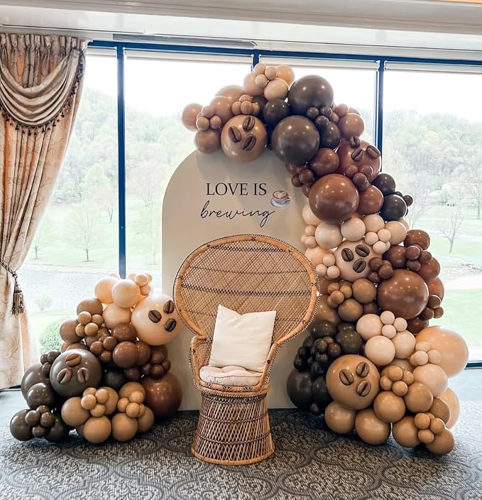 Love is Brewing Decorations for Love is Brewing Bridal Shower Wedding | 148Pcs - Image 3