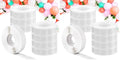 WISYOK 4000 Pcs Glue Points for Balloons, Removable Double-Sided Adhesive Points by WISYOK