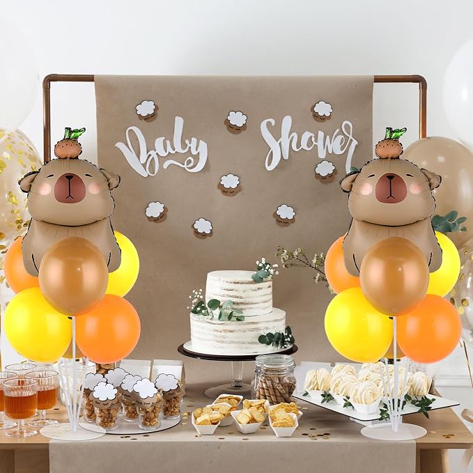 Capybara Party Balloons Stand Kit 2 Sets - Image 5