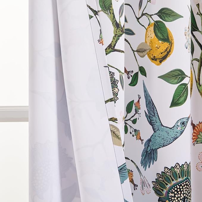 Topfinel 102 Inches Long White Luxury Curtains - Image 7