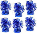 6-Count Blue Metallic Balloon Weights, Birthday Party Favors, Novelty and Gag by Chochkees