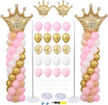Princess Party Balloon Column Stand Kit 2 Sets by ZyloonDecoration