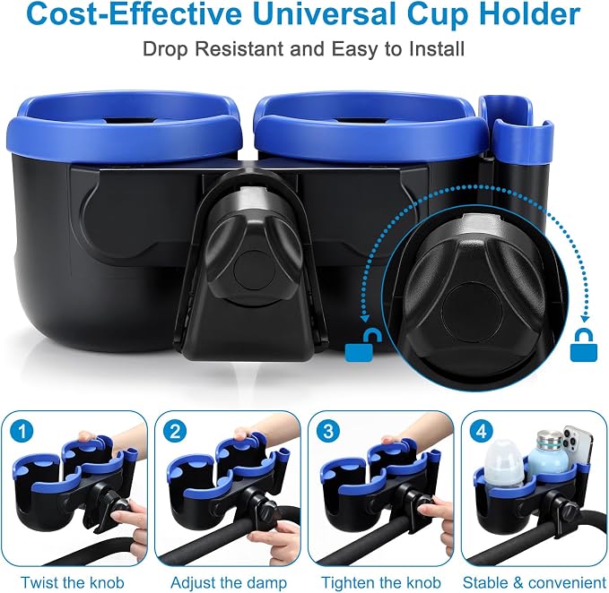 Accmor Stroller Cup Holder - Image 7