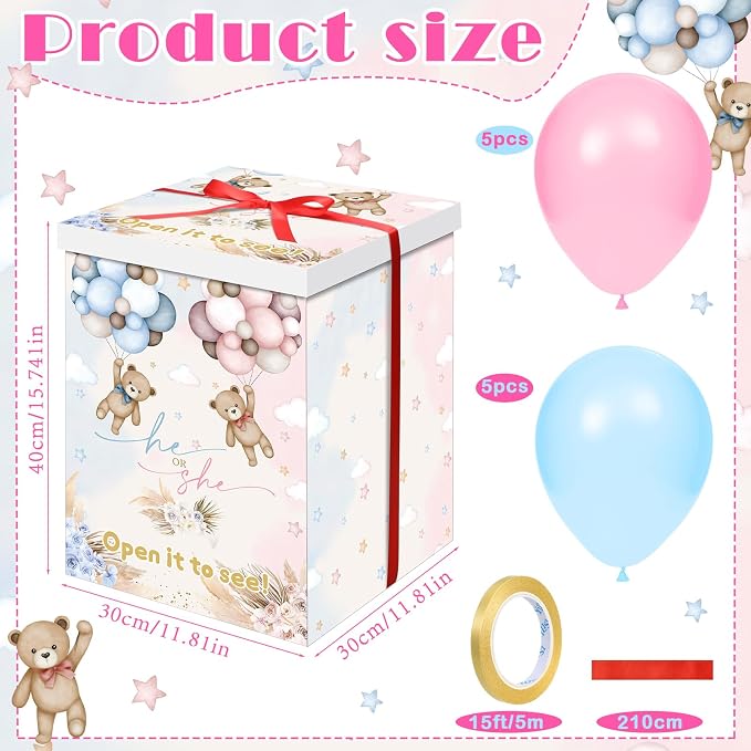 Hungdao Gender Reveal Balloon Box - Image 2