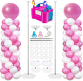Balloon Column Stand Kit with Electric Balloon Pump | Adjustable Metal 9 Feet by Toosci