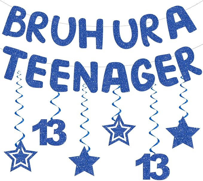 13th Birthday Decorations for Boys Girls，13th Birthday Decorations by Unknown
